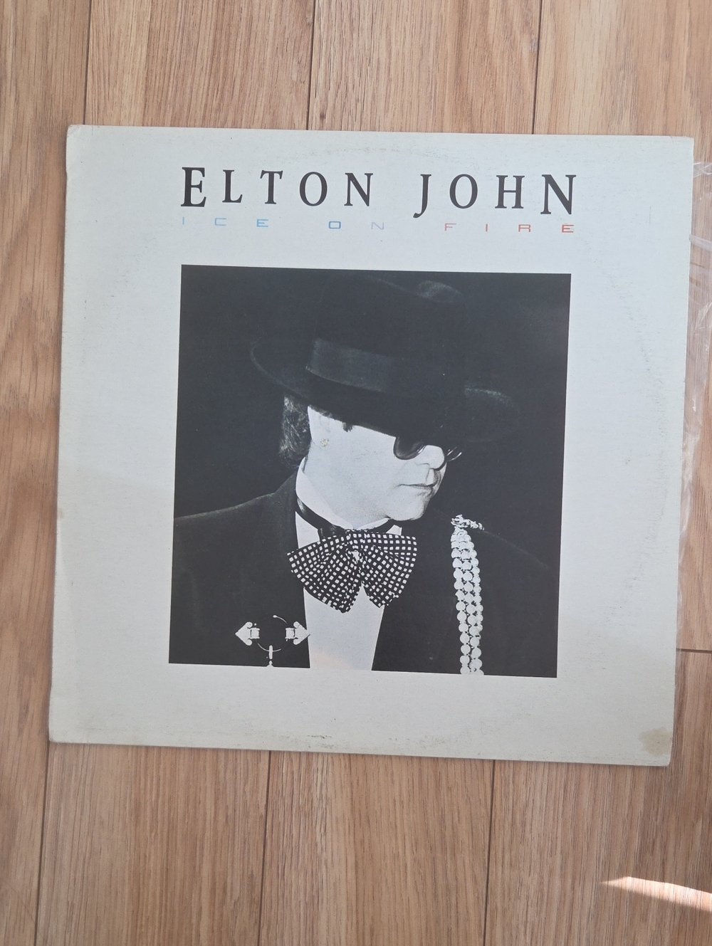 Elton John "Ice on Fire" Vinyl Album Cover LP Made In Yugoslavia RTB